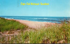 Massachusetts Cape Cod National Seashore View Along Great Outer Beach 1978