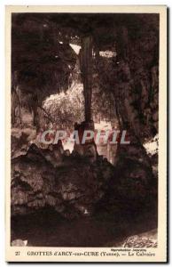 Old Postcard Caves D & # 39Arcy On Cury Calvary