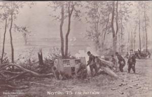 Military Notre 75 En Action