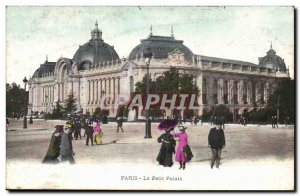 Old Postcard Paris Little Palace