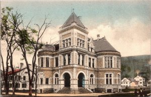 Hand Tinted Postcard Federal Building, Post Office in Montpelier, Vermont~135278