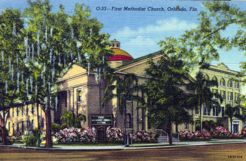 [ Linen ] US Florida Orlando - First Methodist Church