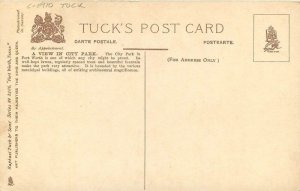 Texas Fort Worth View City Park Tuck #2406 Art Publishers Postcard 22-7526