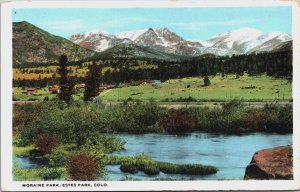 Moraine Park Estes Park Colorado Vintage Postcard C229