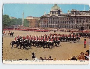 Postcard Trooping the Colour, Horse Guards Parade, London, England