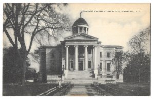 Somerset County Court House, Somerville, New Jersey Unused Divided Back Postcard