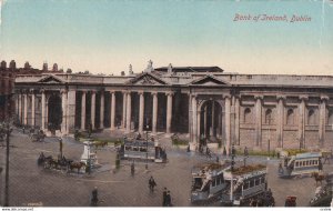 DUBLIN, Ireland, 1900-1910s; Bank Of Ireland