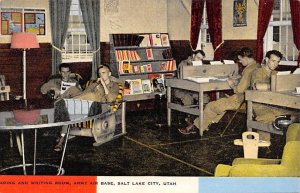 Writing Room, Army Air Base Salt Lake City, Utah, USA Unused 