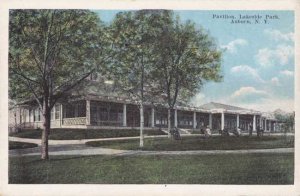 Pavilion at Lakeside Park near Owasco Lake - Auburn, New York WB
