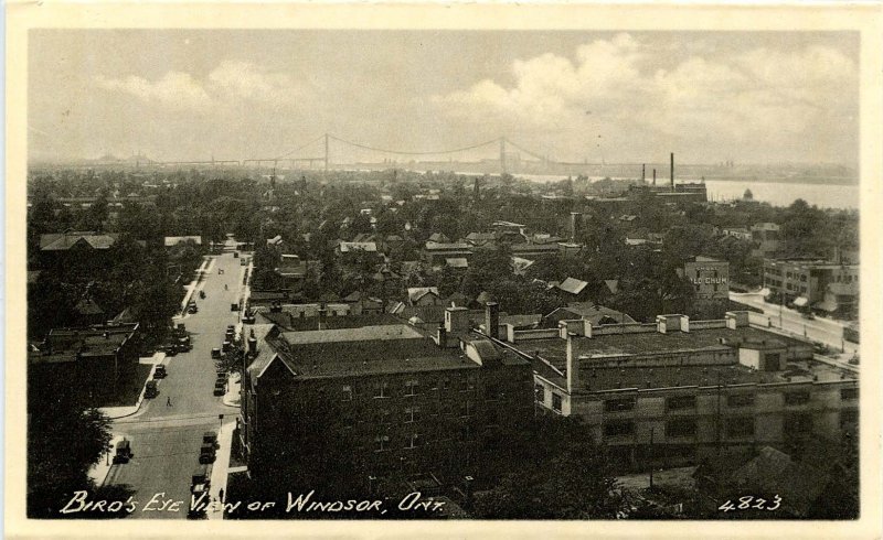 Canada - Ontario, Windsor. Bird's Eye View