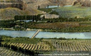 Perrine Ranch and Blue Lakes - Snake River, Idaho ID