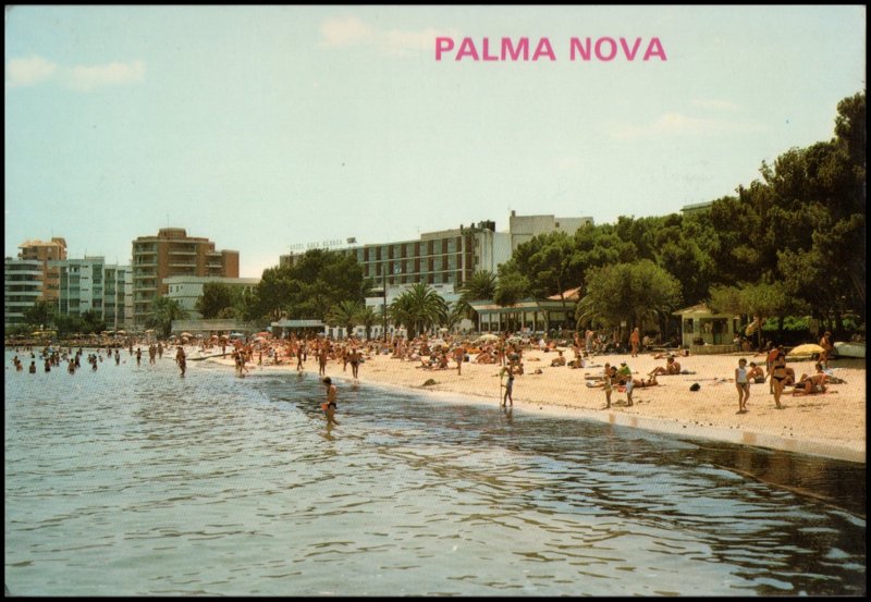 Spain Post card - Palma Nova, used