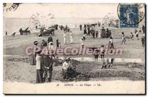 Old Postcard Berck Plage