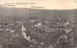 B7028 Austria NO Sommerrische Schonberg am Kamp 1913