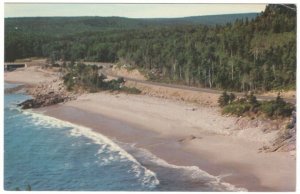 Black Brook, Cabot Trail, Cape Breton, Nova Scotia, 1965 Postcard, Slogan Cancel