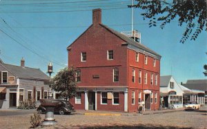 Nantucket Massachusetts MA   PACIFIC CLUB~Whalers Descendants 50's Cars Postcard