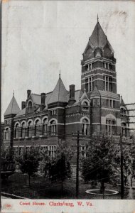 Postcard Court House in Clarksburg, West Virginia