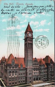 Canada City Hall Toronto Vintage Postcard C094