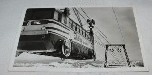 17-176 Mt. Hood Skiway from Upper Terminal Oregon Real Photo Postcard