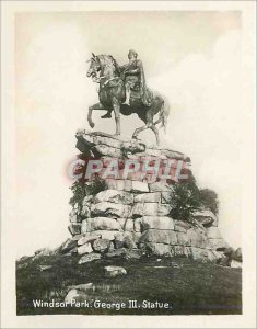 Old Postcard Windsor Park George III Statue