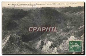 Old Postcard Forest of Paimpont the Valley without Vallee Huge wooded back an...