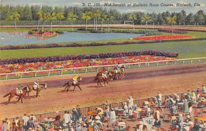 Mid-Season at Hialeah Race Course Hialeah FL Postcard