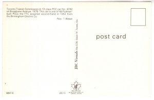 Toronto Transit Trolley, Broadview Ave, Toronto, Ontario