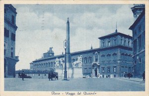 Italy Roma Rome Piazza del Quizinale 1932