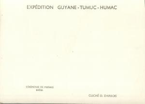 brazil Guiana Expedition Tumuc-Humac, Marake Indian (1950s) RPPC