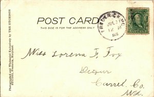 The Jug Bridge Over Monocacy River Frederick MD c1906 Vintage Postcard I56