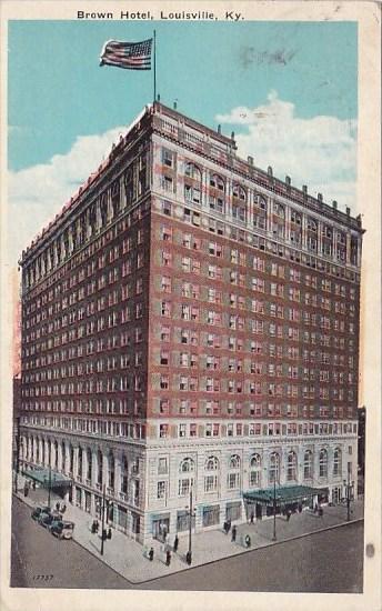 Kentucky Louisville Brown Hotel 1947