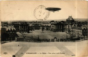 CPA VERSAILLES - L Palais - Vue prise a vol d'oiseau (657577)