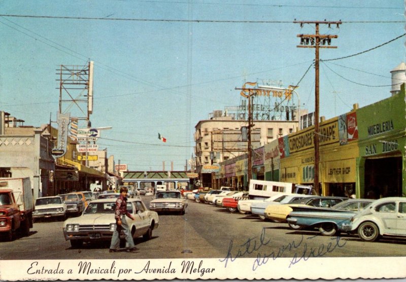 Mexico Entrada a Mexicali por Avenida Melgar