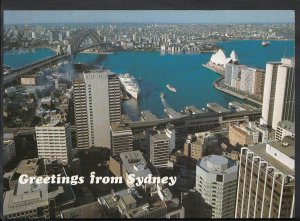 Australia Postcard - A Panoramic View To North Sydney  RR1032