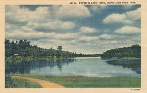 Beautiful Lake Itasca at Itasca State Park MN, Minnesota - Linen