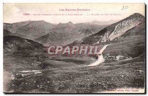 Old Postcard The High Pyrenees spa Route Argeles has Eaux Bonnes