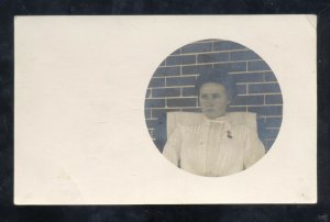 RPPC BYERS COLORADO CHRISTENSEN PRETTY WOMAN COPE COL REAL PHOTO POSTCARD