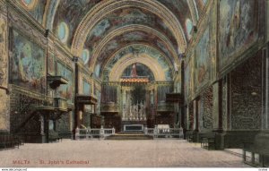 MALTA, 1920s; St. John's Cathedral