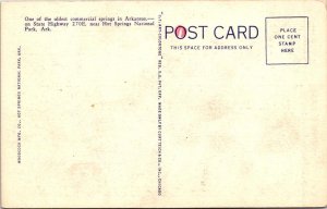 2~Postcards AR, Hot Springs National Park POTASH SULPHUR SPRINGS Cottages & Lake