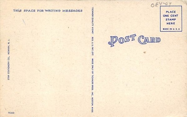 Sea Bay Park Bathing Pavilion New Jersey Postcard