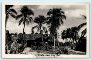 RPPC - Real Photo VIETNAM, SOUTHEAST ASIA Country Landscape  Postcard