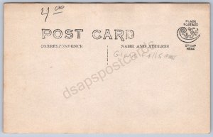 K44/ Glens Falls New York RPPC Postcard c1910 Waterfall River Homes 76