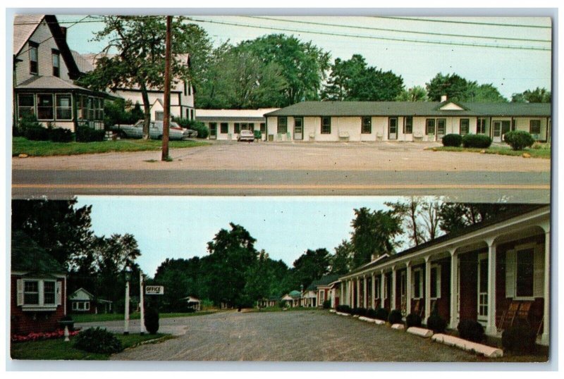 Tilton's Motel Kitchenettes And Pride Motel Cottages Portland Maine ME Postcard