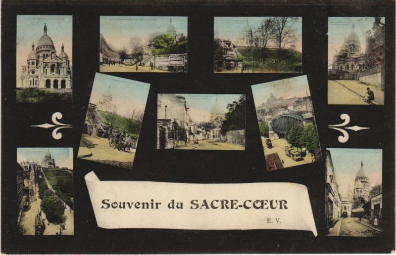 CPA PARIS 18e Souvenir Sacre-Coeur (999000)