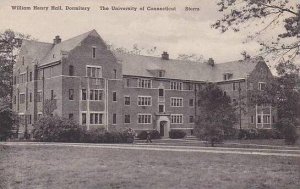 Connecticut Storrs William Henry Hall Dormitory The University Of Connecticut...