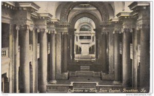 FRANKFORT, Kentycky, PU-1911; Corridors in New State Capitol