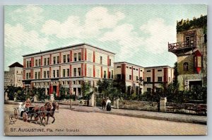 St. Augustine  Florida  Hotel Granada Postcard