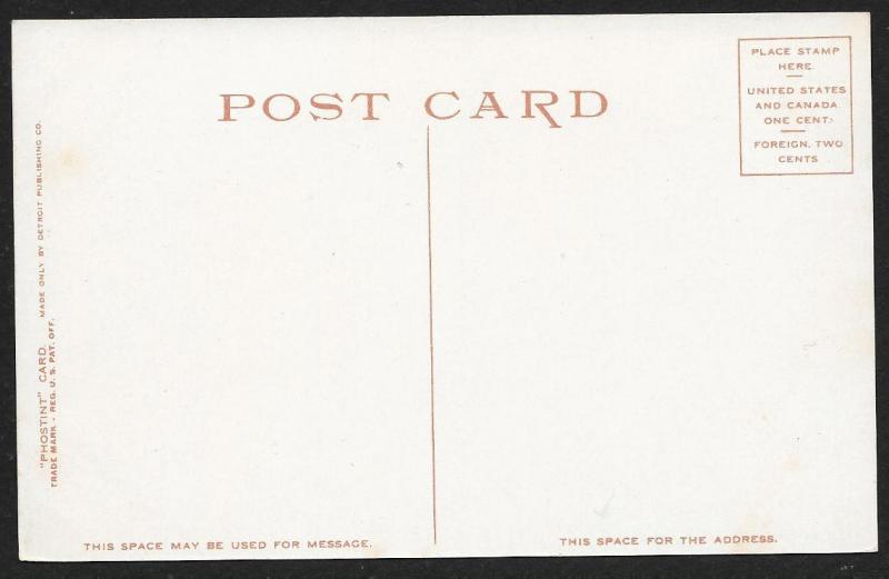 Central Park Galveston Texas Unused c1910s