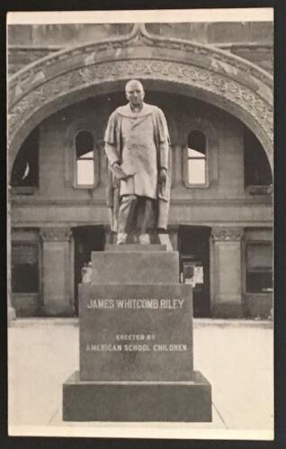 Statue of James Whitcomb Riley Greenfield Indiana 