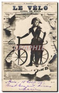 Old Postcard Newspapers Journal Velo Cycle